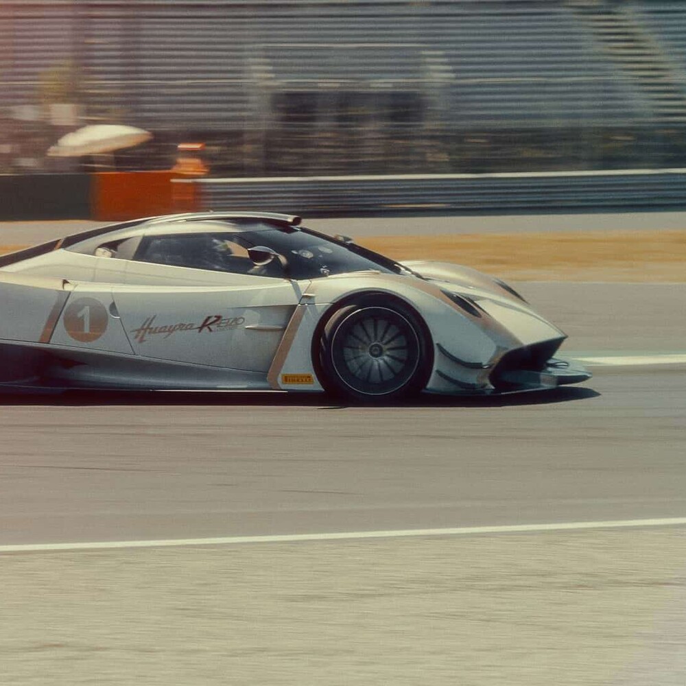 Getting up close and personal with the Pagani Huayra R Evo &ndash; and his driver