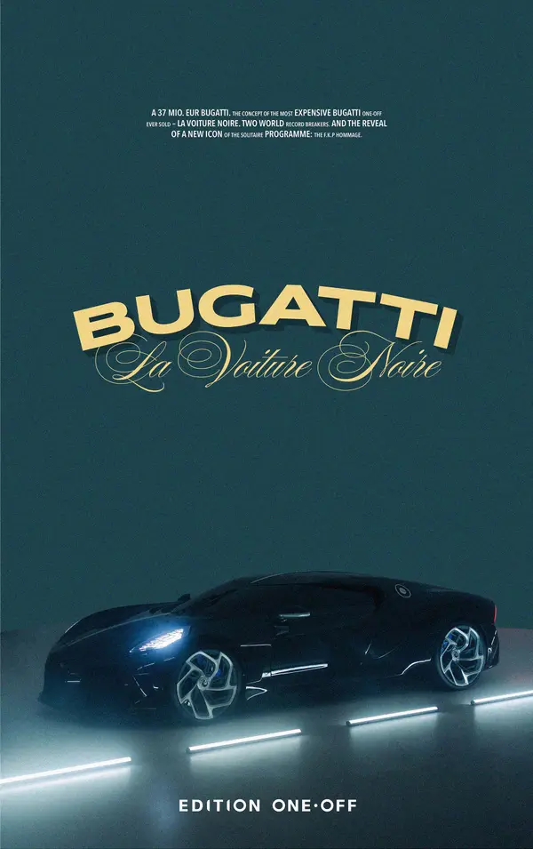 Is this the Darkest Bugatti ever created?
