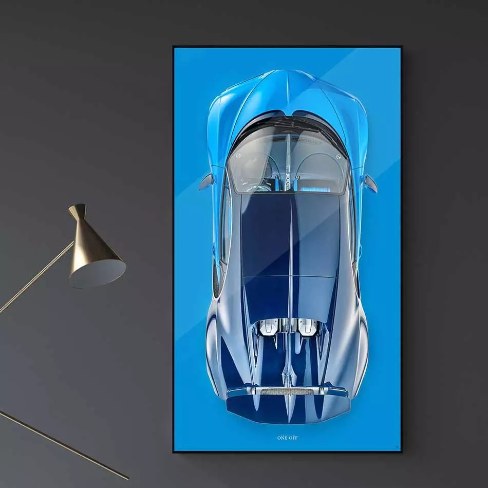 Bugatti Chiron (light Blue Sport)