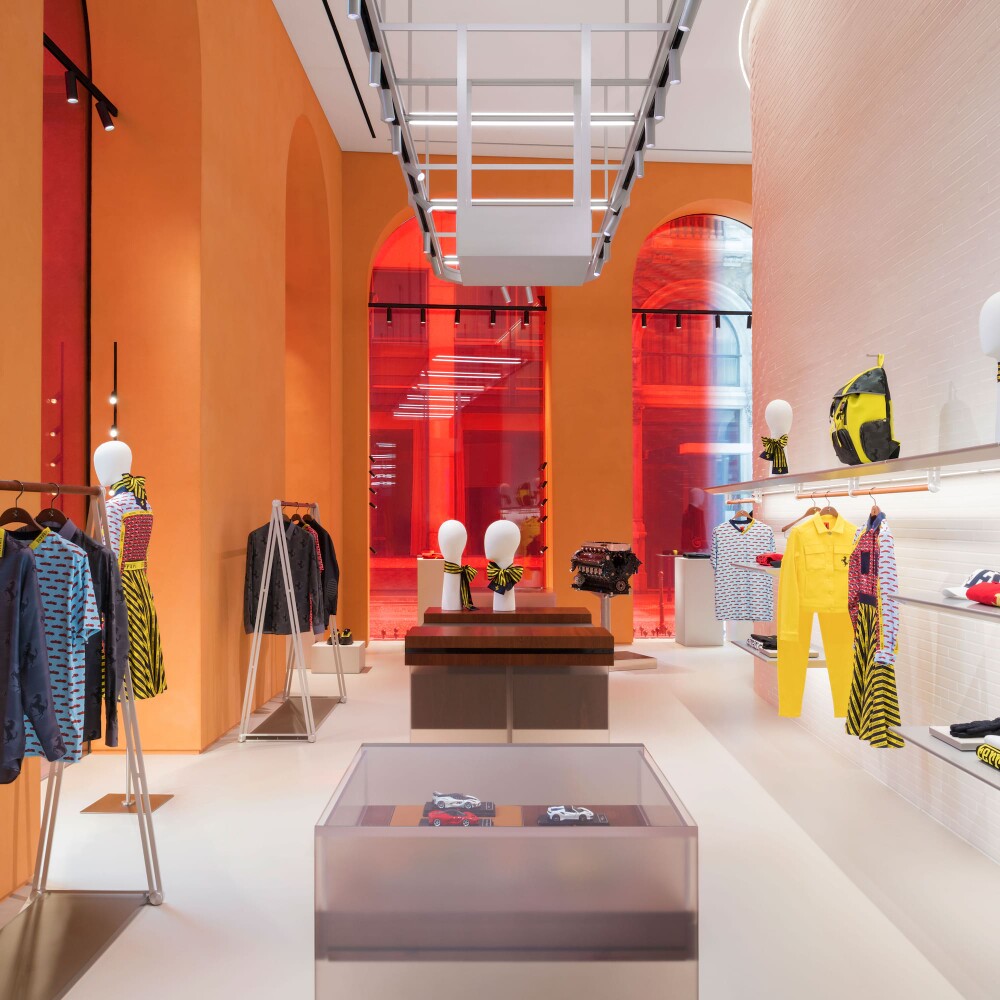 Fast fashion: Ferrari Flagship Store Milan