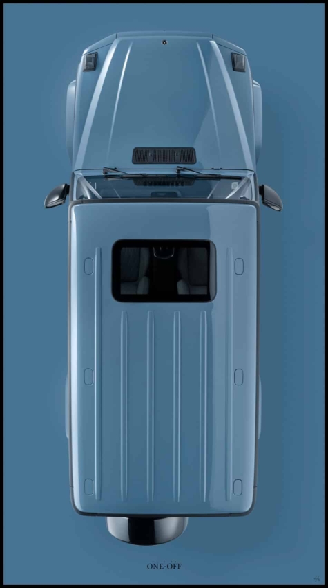 Mercedes G63 hellblau